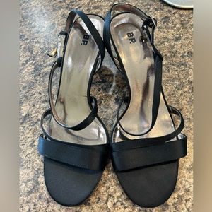 BP. Nordstrom Gracie Heel size 9 Black Strappy